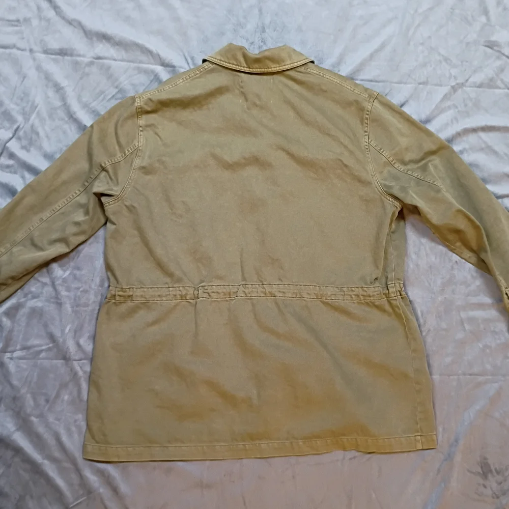 Lucky Brand Explorer Utility Cotton Twill Military Jacket - Picture 5 of 8